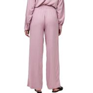Pantalon fluide Rose Femme Pieces Wide vue 2