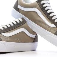 Marrón/Beige Zapatillas Hombre Vans Old Skool Canvas Block B ver 7