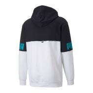 Sweat à capuche Noir/Blanc/Mauve Homme Puma Power Colorblock vue 2