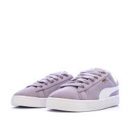 Baskets Violettes Fille Puma Suede Xl vue 6