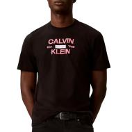 Schwarzes Herren-T-Shirt von Calvin Klein Jeans Calvinklei