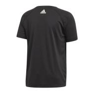 T-Shirt noir enfant Adidas Predator Jr vue 2