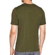 T-shirt Kaki Homme Guess Blurry vue 2