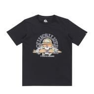 T-Shirt Marine Garçon Quiksilver Skull Feast