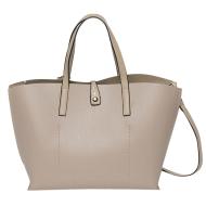 Sac à Main Taupe Femme Manoukian Lotus vue 2