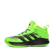 Chaussures de Basketball Vertes Adidas Cross Em Up 5 K Wide pas cher