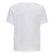 T-Shirt Blanc Femme JDY Louisa vue 2
