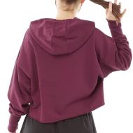 Sweat Bordeaux Femme Adidas Hldy vue 2