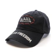 Casquette Noire/Rouge Homme Von Dutch 966120 pas cher
