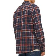 Chemise à Carreaux Marine/Bordeaux Homme Jack & Jones Jewilly vue 2