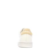 Baskets Blanches/Beige Femme Adidas Advantage vue 3