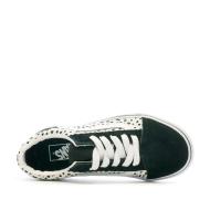 Baskets Noires/Blanches Fille Vans Old Skool vue 4