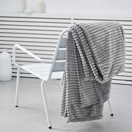 Plaid Gris Today XL 150x200cm vue 2