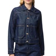 Veste en Jean Bleu Brut Femme Pieces Denim pas cher