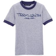 T-shirt Gris/Bleu Garçon Teddy Smith Ticlass3