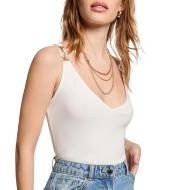 Débardeur Blanc Femme Morgan DANIELA