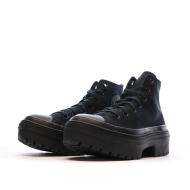 Baskets Noires Femme Converse All Star Lugged vue 6