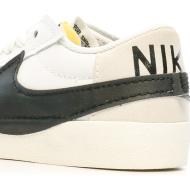 Baskets Blanches/Noir Mixte Nike Blazer Low 77 Jumbo vue 7