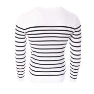 Pull Blanc/Marine Homme Redskins Marin vue 2