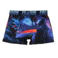 Boxer Marine/Bleu à Imprimés Homme Freegun CYB pas cher