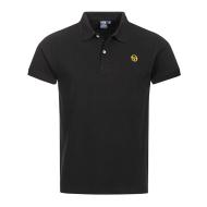 Polo Noir/Jaune Homme Sergio Tacchini Iconic pas cher