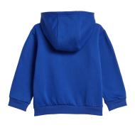 Blau/Grauer Trainingsanzug für Jungen Adidas 3s Fz Fl Ansicht 2