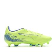 Chaussures de Foot Jaune Fluo Homme Puma Ultra 5 Play MxSG vue 2
