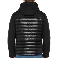 Doudoune Noire Homme Schott ver 3