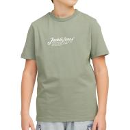 T-shirt Vert Garçon Jack & Jones Beau