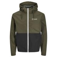 Veste Kaki/Blanc Homme Jack & Jones Mash