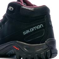 Chaussure de Randonnée Noire Femme Salomon Shelter Cs Wp W vue 7