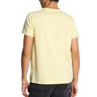 T-shirt Jaune Homme Pepe Jeans Original Basic PM508212 vue 2