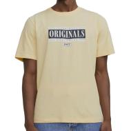 T-shirt Jaune Homme Jack & Jones Cobin pas cher