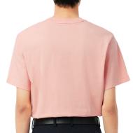 T-Shirt Rose Homme Lacoste Essentiel vue 2