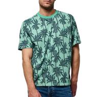 Kaporal Men's Green/Navy T-shirt TOGO25EM11 affordable