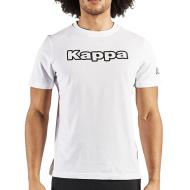 T-shirt Blanc Homme Kappa Logo Fromen Slim pas cher