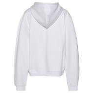 Sweat Blanc Femme Schott SWHBRODEDW vue 2