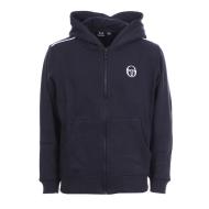 Sweat Marine à capuche Garçon Sergio Tacchini New Elbow pas cher