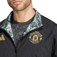 MANCHESTER UNITED Veste Noire Homme Adidas vue 4