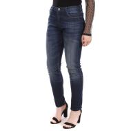 Jean Boyfriend Bleu Femme Scotch & Soda pas cher