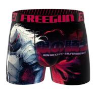 Freegun Men’s Black/Pink Microfibre Boxer Shorts affordable