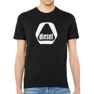 T-shirt Noir Homme Diesel Diegor81E