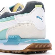 Baskets Grise Garçon Puma City Rider vue 7