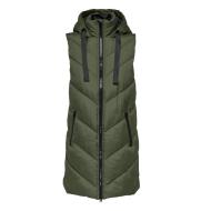 Doudoune sans manche Kaki Femme JDY Padded Waistcoat vue 3