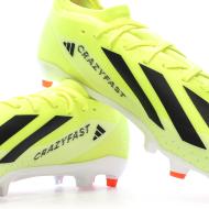 Crampons de Football Jaune Homme Adidas X Crazyfast League vue 7