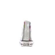 Baskets Grises à paillettes Fille Converse All Star Glitter vue 3