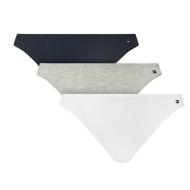 x3 Culotte Grise/Noire/Blanche Femme Tommy Hilfiger Dipped pas cher