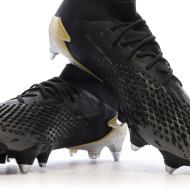 Chaussures de football Noires Homme Adidas Predator Mutator vue 7