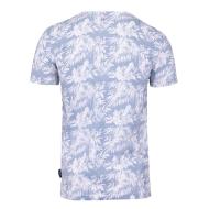 T-shirt Blanc/Bleu Homme La Maison Blaggio Menson vue 2