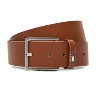Ceinture Camel Homme Tommy Hilfiger Flag Leather 4.0